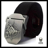Ceinture Tête de Mort Serpent - Crâne Passion
