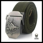 Ceinture Tête de Mort Serpent - Crâne Passion