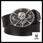 Ceinture Tête de Mort Serpent - Crâne Passion