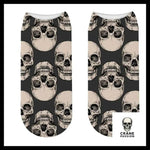 Chaussettes Tête de Mort Tête en bas - Crâne Passion