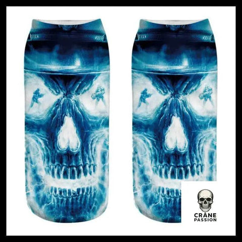 Chaussettes Tête de Mort Force de L'ordre - Crâne Passion