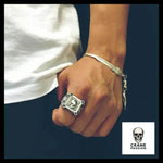 Chevalière Tête de Mort (Argent) - Crâne Passion