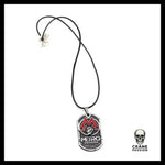 Collier Biker Homme (Cuir) - Crâne Passion