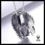 Collier Tête de Mort Chef Indien - Crâne Passion