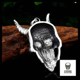 Collier Tête de Mort Diable - Crâne Passion