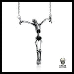 Collier Tête de Mort Halloween Prisonnier - Crâne Passion