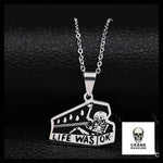 Collier Tête de Mort Joyeux Cercueil - Crâne Passion