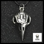 Collier Tête de Mort Maître Corbeau - Crâne Passion