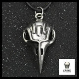 Collier Tête de Mort Maître Corbeau - Crâne Passion