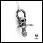 Collier Tête de Mort Tetine - Crâne Passion