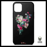 Coque Crâne Fleuri (iPhone) - Crâne Passion