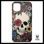 Coque Crâne Fleurs (iPhone) - Crâne Passion