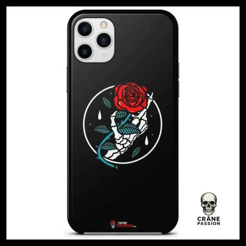 Coque Crâne Rose (iPhone) - Crâne Passion