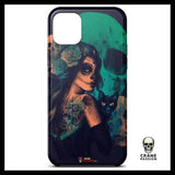 Coque Crâne Vert (iPhone) - Crâne Passion