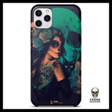 Coque Crâne Vert (iPhone) - Crâne Passion
