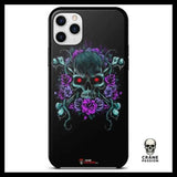Coque Crâne Violet (iPhone) - Crâne Passion