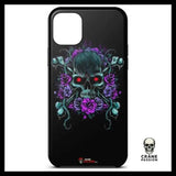 Coque Crâne Violet (iPhone) - Crâne Passion