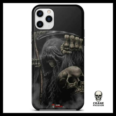 Coque Faucheuse Viking (iPhone) - Crâne Passion