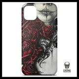 Coque Gothique Frémissant (iPhone) - Crâne Passion