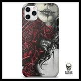 Coque Gothique Frémissant (iPhone) - Crâne Passion