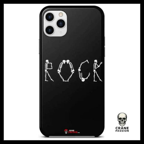 Coque Rock (iPhone) - Crâne Passion