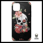 Coque Skull Fleurs de Lys (iPhone) - Crâne Passion