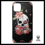 Coque Skull Fleurs de Lys (iPhone) - Crâne Passion