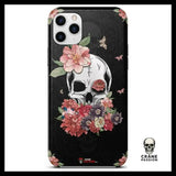 Coque Skull Fleurs de Lys (iPhone) - Crâne Passion