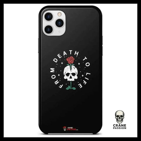 Coque Skull Life (iPhone) - Crâne Passion