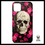 Coque Skull Love (iPhone) - Crâne Passion