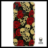 Coque Skull Rose (Huawei) - Crâne Passion