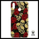 Coque Skull Rose (Huawei) - Crâne Passion