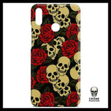 Coque Skull Rose (Huawei) - Crâne Passion