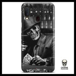 Coque Squelette Carte (Samsung) - Crâne Passion