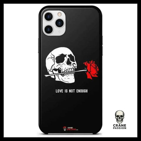 Coque Squelette Love (iPhone) - Crâne Passion