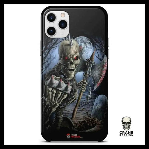 Coque Squelette Malfaisant (iPhone) - Crâne Passion