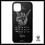 Coque Squelette Rock (iPhone) - Crâne Passion