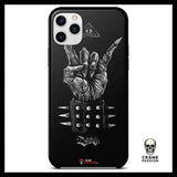 Coque Squelette Rock (iPhone) - Crâne Passion