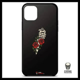 Coque Squelette Rose (iPhone) - Crâne Passion