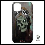 Coque Tête de Mort Avion (iPhone) - Crâne Passion