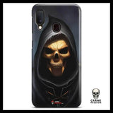 Coque Tête de Mort Capuche (Samsung) - Crâne Passion
