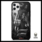 Coque Tête de Mort Carte (iPhone) - Crâne Passion