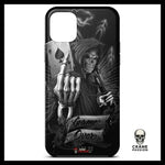 Coque Tête de Mort Carte (iPhone) - Crâne Passion