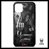 Coque Tête de Mort Carte (iPhone) - Crâne Passion