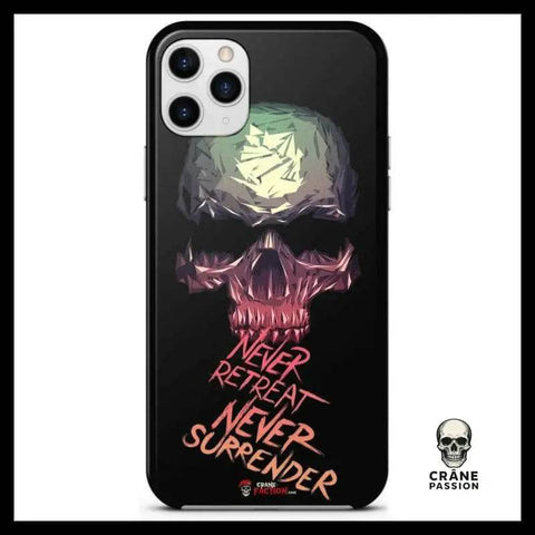 Coque Tête de Mort Dark (iPhone) - Crâne Passion