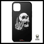 Coque Tête de Mort Doigt (iPhone) - Crâne Passion