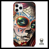 Coque Tête de Mort Femme Mexicaine (iPhone) - Crâne Passion