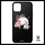 Coque Tête de Mort Fleurs (iPhone) - Crâne Passion