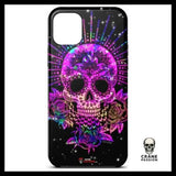 Coque Tête de Mort Futuriste (iPhone) - Crâne Passion