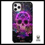 Coque Tête de Mort Futuriste (iPhone) - Crâne Passion
